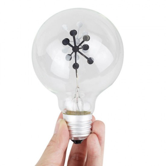 E27 3W G80 Snowflake Non-Dimmable Red&Green Christmas Incandescent Light Bulb AC220-240V E27 3W G80 Snowflake Non-Dimmable Red&Green Christmas Incandescent Light Bulb AC220-240V