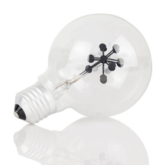 E27 3W G80 Snowflake Non-Dimmable Red&Green Christmas Incandescent Light Bulb AC220-240V E27 3W G80 Snowflake Non-Dimmable Red&Green Christmas Incandescent Light Bulb AC220-240V