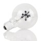 E27 3W G80 Snowflake Non-Dimmable Red&Green Christmas Incandescent Light Bulb AC220-240V E27 3W G80 Snowflake Non-Dimmable Red&Green Christmas Incandescent Light Bulb AC220-240V