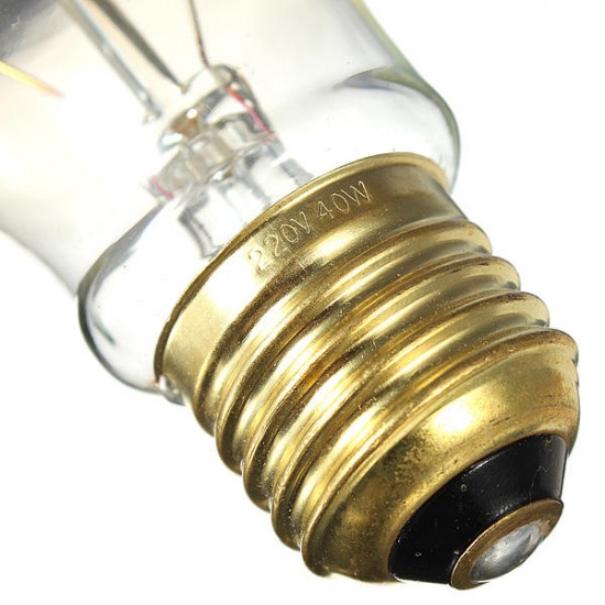 E27 40W A19 Filament Edison Incandescence Retro Lamp 220V