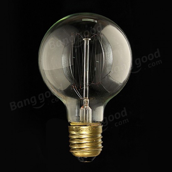 E27 40W G80 Ampul Filament Edison Incandescence Retro Lamp 220V