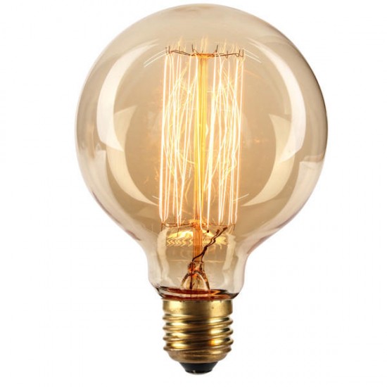 E27 40W G95 19 Anchors Vintage Antique Edison Style Carbon Filamnet Clear Glass Bulb 110/220V