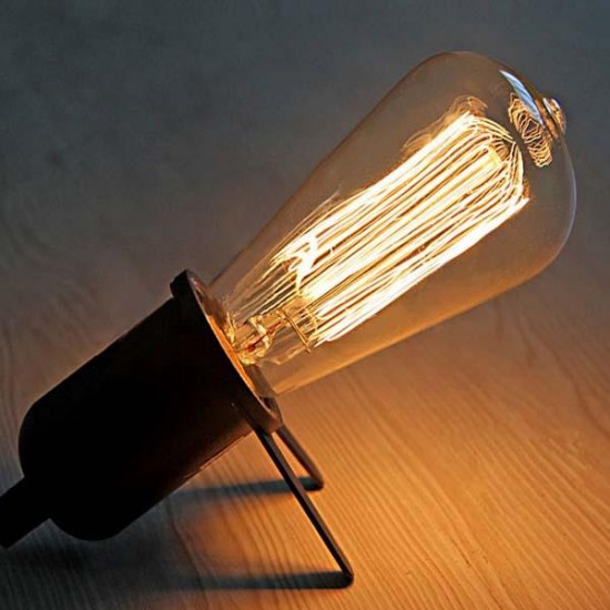 E27 40W Incandescent Bulb 220V ST64 Retro Edison Light Bulb E27 40W Incandescent Bulb 220V ST64 Retro Edison Light Bulb
