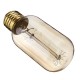 E27 40W Vintage Antique Edison Incandescent Bulb Clear Glass 110V