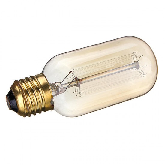 E27 40W Vintage Antique Edison Incandescent Bulb Clear Glass 110V E27 40W Vintage Antique Edison Incandescent Bulb Clear Glass 110V