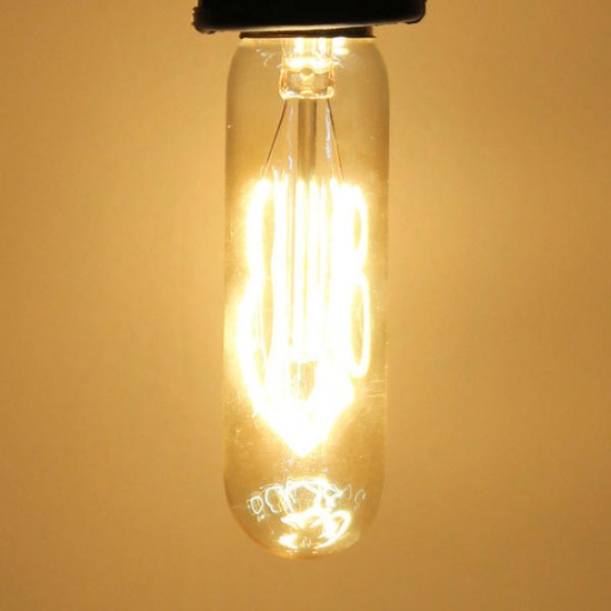 E27 40W Vintage Antique Edison Incandescent Bulb Clear Glass 220V