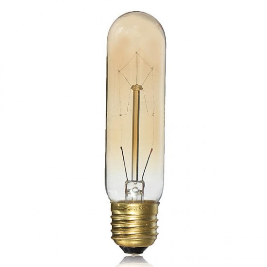 E27 40W Vintage Antique Edison Incandescent Bulb Clear Glass 220V E27 40W Vintage Antique Edison Incandescent Bulb Clear Glass 220V