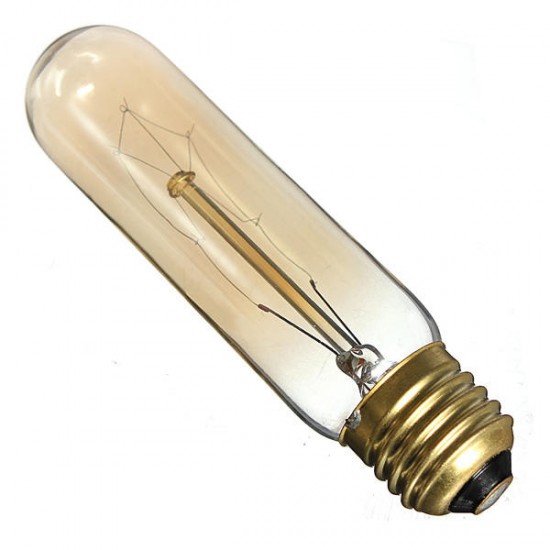 E27 40W Vintage Antique Edison Incandescent Bulb Clear Glass 220V E27 40W Vintage Antique Edison Incandescent Bulb Clear Glass 220V