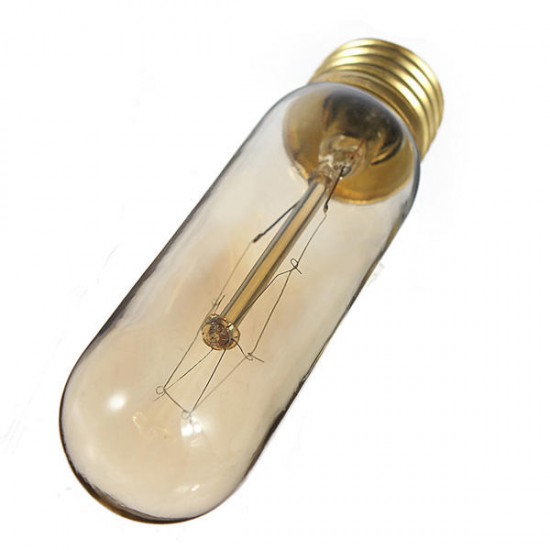 E27 40W Vintage Antique Edison Incandescent Bulb Clear Glass 220V