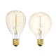 E27 40W Warm White Pineapple Fire Balloon Retro Vintage Edison Global Incandescent Light Bulb AC220V