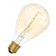 E27 40W Warm White Pineapple Fire Balloon Retro Vintage Edison Global Incandescent Light Bulb AC220V