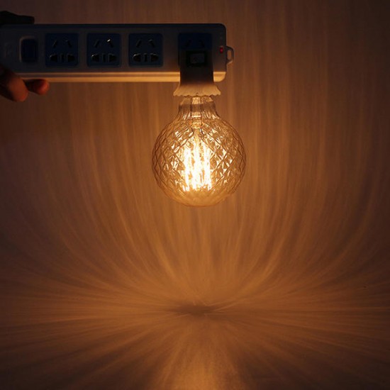 E27 40W Warm White Pineapple Fire Balloon Retro Vintage Edison Global Incandescent Light Bulb AC220V E27 40W Warm White Pineapple Fire Balloon Retro Vintage Edison Global Incandescent Light Bulb AC220V