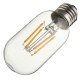 E27 4W T45 COB LED Vintage Antique Retro Edison Clear Glass Warm White Light Bulb AC 220V