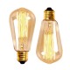 E27 60W ST58 Edison Bulb Antique Filament Lamp Retro Vintage Light 220V/110V