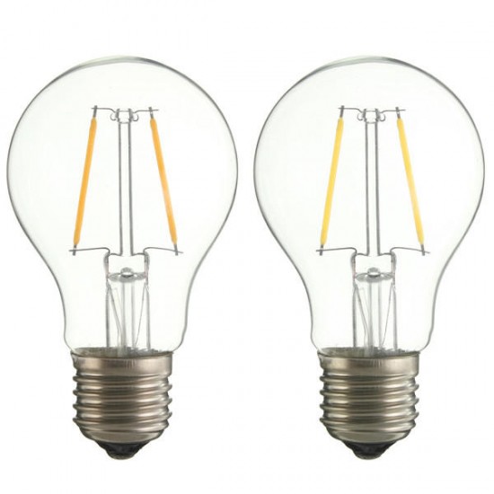 E27 A60 2W White/Warm White COB LED Filament Retro Edison Bulbs AC 220V E27 A60 2W White/Warm White COB LED Filament Retro Edison Bulbs AC 220V
