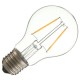 E27 A60 2W White/Warm White COB LED Filament Retro Edison Bulbs AC 220V