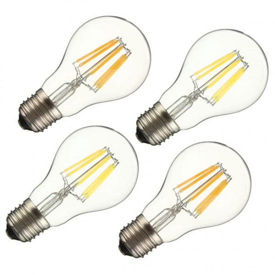 E27 A60 8W Warm White/ White Filament LED COB Dimmable Globe Bulb Lamp AC220V/110V E27 A60 8W Warm White/ White Filament LED COB Dimmable Globe Bulb Lamp AC220V/110V