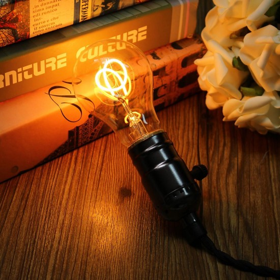 E27 Dimmable COB LED Vintage Retro Industrial Edison Lamp Indoor Lighting Filament Light Bulb AC220V E27 Dimmable COB LED Vintage Retro Industrial Edison Lamp Indoor Lighting Filament Light Bulb AC220V