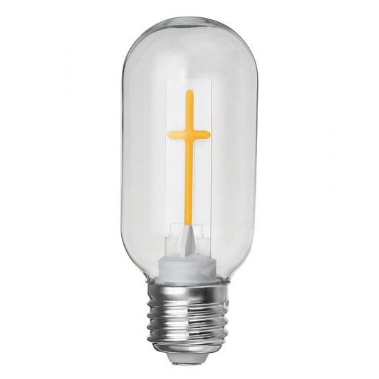 E27 E14 2W 4W A60 T45 ST64 Candle Pull Tail Warm White Cross Incandescent Light Bulb AC180-265V