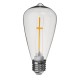 E27 E14 2W 4W A60 T45 ST64 Candle Pull Tail Warm White Cross Incandescent Light Bulb AC180-265V E27 E14 2W 4W A60 T45 ST64 Candle Pull Tail Warm White Cross Incandescent Light Bulb AC180-265V