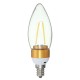 E27 E14 E12 B22 B15 2W Non-Dimmable Edison Filament Incandescent Candle Light Bulb Lamp 110V