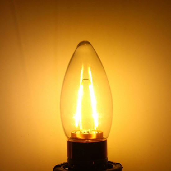 E27 E14 E12 B22 B15 2W Non-Dimmable Edison Filament Incandescent Candle Light Bulb Lamp 110V E27 E14 E12 B22 B15 2W Non-Dimmable Edison Filament Incandescent Candle Light Bulb Lamp 110V