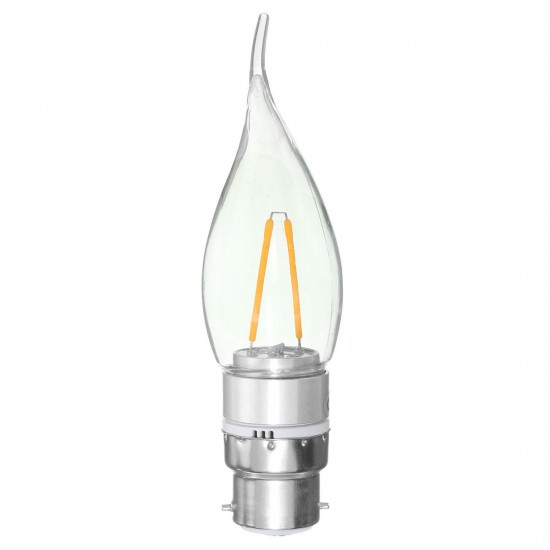 E27 E14 E12 B22 B15 2W Non-Dimmable Sliver Edison Pull Tail Incandescent Candle Light Bulb 110V E27 E14 E12 B22 B15 2W Non-Dimmable Sliver Edison Pull Tail Incandescent Candle Light Bulb 110V