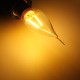 E27 E14 E12 B22 B15 2W Non-Dimmable Sliver Edison Pull Tail Incandescent Candle Light Bulb 110V