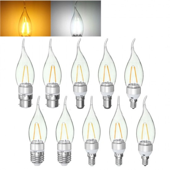 E27 E14 E12 B22 B15 2W Non-Dimmable Sliver Edison Pull Tail Incandescent Candle Light Bulb 110V E27 E14 E12 B22 B15 2W Non-Dimmable Sliver Edison Pull Tail Incandescent Candle Light Bulb 110V