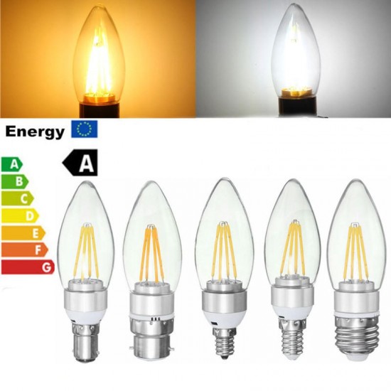 E27 E14 E12 B22 B15 4W 110V Silver Incandescent Candle Light Bulb Home Lighting Decoration E27 E14 E12 B22 B15 4W 110V Silver Incandescent Candle Light Bulb Home Lighting Decoration