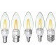 E27 E14 E12 B22 B15 4W 110V Silver Incandescent Candle Light Bulb Home Lighting Decoration E27 E14 E12 B22 B15 4W 110V Silver Incandescent Candle Light Bulb Home Lighting Decoration
