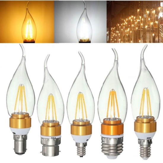 E27 E14 E12 B22 B15 4W Glod Pull Tail Incandescent Candle Light Bulb Non-Dimmable 110V E27 E14 E12 B22 B15 4W Glod Pull Tail Incandescent Candle Light Bulb Non-Dimmable 110V