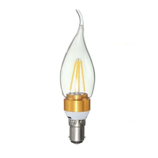 E27 E14 E12 B22 B15 4W Glod Pull Tail Incandescent Candle Light Bulb Non-Dimmable 110V E27 E14 E12 B22 B15 4W Glod Pull Tail Incandescent Candle Light Bulb Non-Dimmable 110V