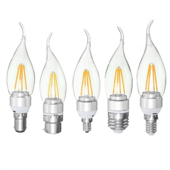E27 E14 E12 B22 B15 4W Silver Pull Tail Incandescent Light Lamp Bulb Non-Dimmable 110V E27 E14 E12 B22 B15 4W Silver Pull Tail Incandescent Light Lamp Bulb Non-Dimmable 110V