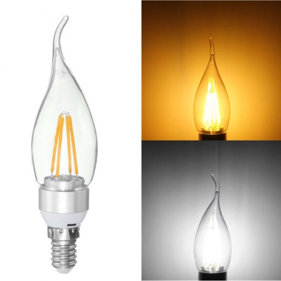E27 E14 E12 B22 B15 4W Silver Pull Tail Incandescent Light Lamp Bulb Non-Dimmable 110V E27 E14 E12 B22 B15 4W Silver Pull Tail Incandescent Light Lamp Bulb Non-Dimmable 110V