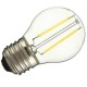 E27 G45 2W Warm White/ White Edison Filament LED COB Dimmable Lamp AC220V/110V E27 G45 2W Warm White/ White Edison Filament LED COB Dimmable Lamp AC220V/110V