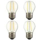 E27 G45 2W Warm White/ White Edison Filament LED COB Dimmable Lamp AC220V/110V E27 G45 2W Warm White/ White Edison Filament LED COB Dimmable Lamp AC220V/110V