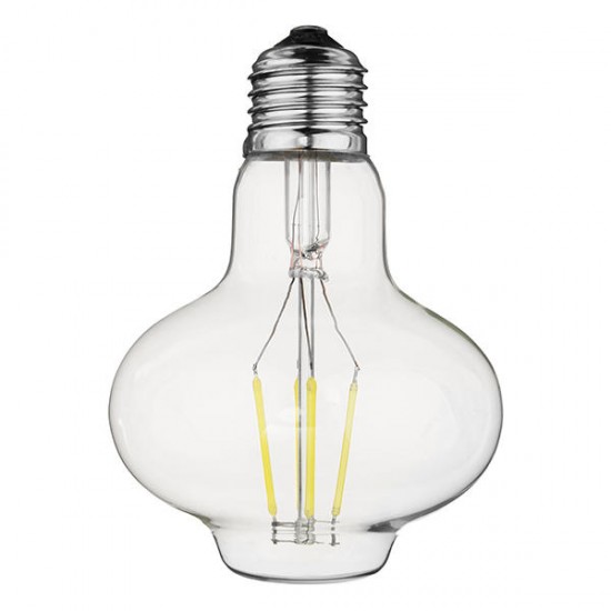 E27 G80 3W Warm White Pure White Filament Incandescent Light Bulb for Home AC85-265V E27 G80 3W Warm White Pure White Filament Incandescent Light Bulb for Home AC85-265V