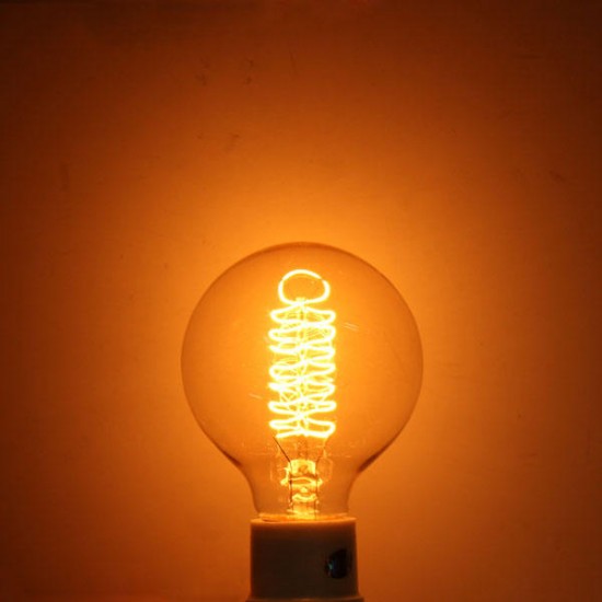 E27 Incandescent Bulb 40W 220V G80 Retro Edison Light Bulb