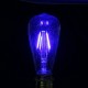 E27 ST64 2W Vintage Edison Light Bulb LED COB Filament Colorful Lamp 220V