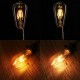 E27 ST64 4W Clear Cover Dimmable Edison Retro Vintage Filament COB LED Bulb Light Lamp AC110/220V E27 ST64 4W Clear Cover Dimmable Edison Retro Vintage Filament COB LED Bulb Light Lamp AC110/220V