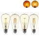 E27 ST64 4W Clear Cover Dimmable Edison Retro Vintage Filament COB LED Bulb Light Lamp AC110/220V E27 ST64 4W Clear Cover Dimmable Edison Retro Vintage Filament COB LED Bulb Light Lamp AC110/220V