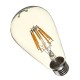 E27 ST64 8W Clear Cover Dimmable Edison Retro Vintage Filament COB LED Bulb Light Lamp AC110/220V E27 ST64 8W Clear Cover Dimmable Edison Retro Vintage Filament COB LED Bulb Light Lamp AC110/220V