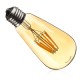 E27 ST64 8W Golden Cover Dimmable Edison Retro Vintage Filament COB LED Bulb Light Lamp AC110/220V E27 ST64 8W Golden Cover Dimmable Edison Retro Vintage Filament COB LED Bulb Light Lamp AC110/220V