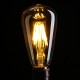 E27 ST64 8W Golden Cover Dimmable Edison Retro Vintage Filament COB LED Bulb Light Lamp AC110/220V