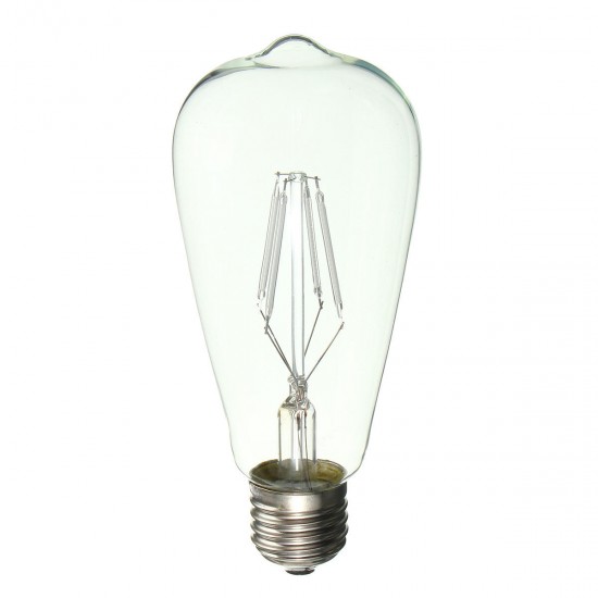 E27 ST64 Retro Edison LED 4W COB Squirrel Cage Colorful Filament Glass Light Lamp Bulb AC 220V E27 ST64 Retro Edison LED 4W COB Squirrel Cage Colorful Filament Glass Light Lamp Bulb AC 220V