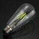 E27 ST64 Retro Edison LED 4W COB Squirrel Cage Colorful Filament Glass Light Lamp Bulb AC 220V E27 ST64 Retro Edison LED 4W COB Squirrel Cage Colorful Filament Glass Light Lamp Bulb AC 220V
