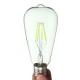 E27 ST64 Retro Edison LED 4W COB Squirrel Cage Colorful Filament Glass Light Lamp Bulb AC 220V