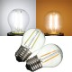 G45 E27 2W White/Warm White Non-Dimmable COB LED Filament Retro Edison Bulbs 220V G45 E27 2W White/Warm White Non-Dimmable COB LED Filament Retro Edison Bulbs 220V