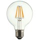 G80 E27 6W Warm White COB LED Filament Retro Edison Bulbs 220V
